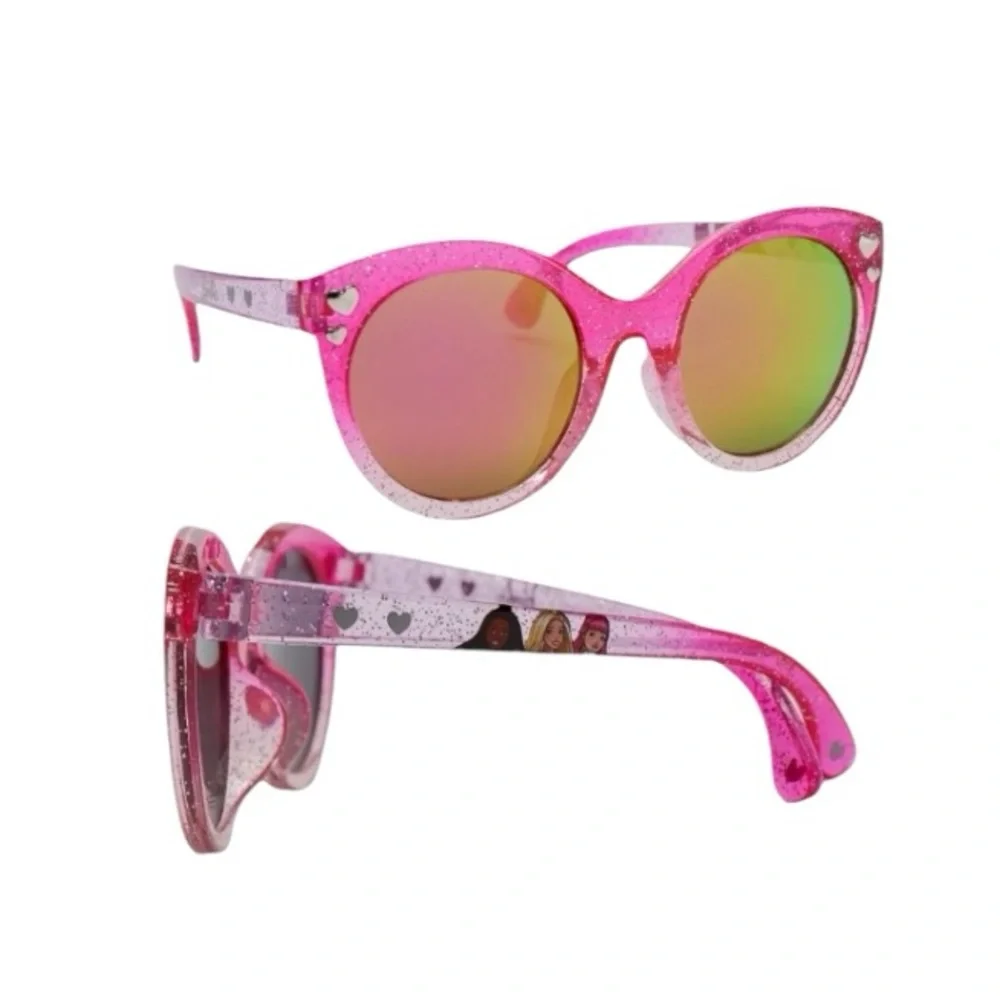 Barbie Pink Glitter Cat Eye Sunglasses